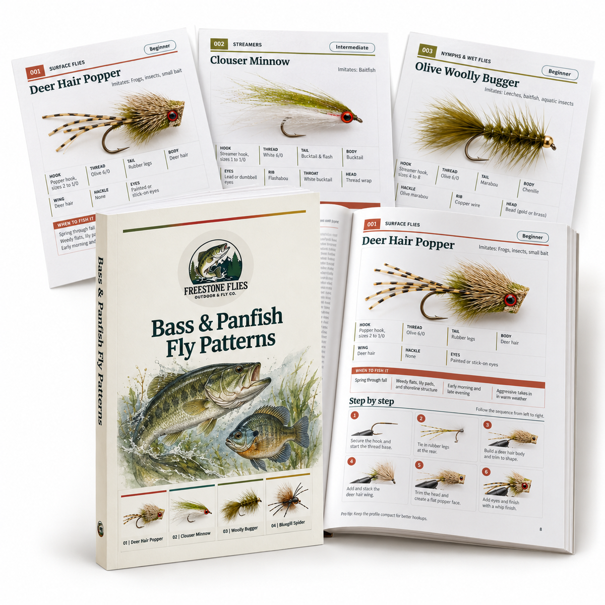 Bass & Panfish Fly Patterns